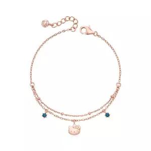 [헬로키티]산리오 헬로키티주얼리 실버 팔찌 HLSBF314BR