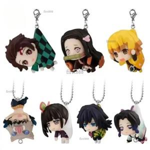 귀멸의 칼날 키링 인형 열쇠고리 가방꾸미기 탄지로 네즈코 젠이츠 기유
