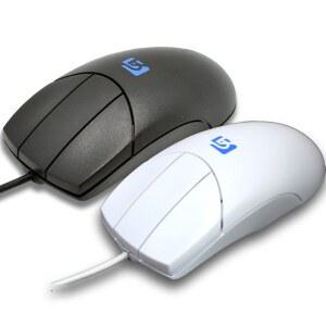 3버튼 캐드 마우스 CAD01UBBK 가용 CAD마우스 US 비타스 소형 흰색 M