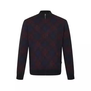 [롯데백화점]닥스 [방풍집업가디건-선물포장가능]DLW1SWZU110PLBJ 25 FW 순모 방풍 집업 가디건