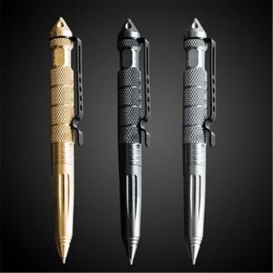 금속 컬러 전술 방어 펜  학교 학생 사무실 깨진 창문 콘  서바이벌 시그니처