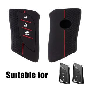 Lexus NX GS ES UX US RC LX GX IS RX 200 250 LS 액세서리 용 실리콘 자동차 원격 키 Fob 케이스 커버