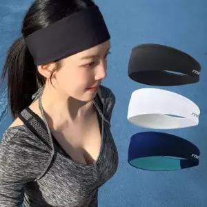 rnrn 스포츠 헤어밴드 운동 러닝 테니스 등산 남자 여자 땀흡수 쿨 머리띠 베이직