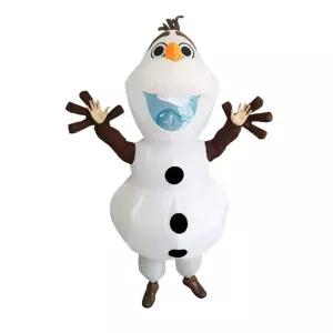 올라프 에어슈트 크리스마스 코스튬 눈사람 풍선옷 사이즈 이벤트 증정 공룡 튬 에어 그린