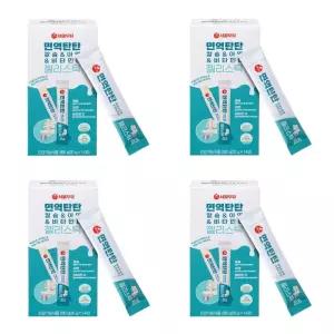 서울우유 면역탄탄 칼슘 & 아연 & 비타민D 젤리스틱 20g x 14p, 4개