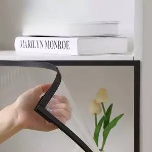 가리개 책장가리개 가림막 책장문달기 자석 커튼 수납장