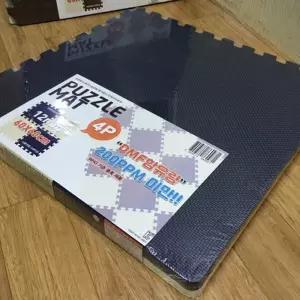퍼즐매트 네이비 아이보리 60x60cm 4P 소음방지매트