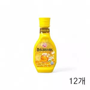 265g 머스터드소스 딥핑소스 X 오뚜기 디핑소스 디핑소스 허니머스타드 샌드위치 12개