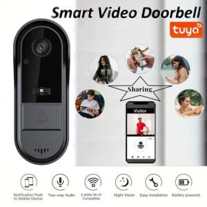 Tuya Smart Doorbell With Camera Wireless HD Video Intercom Night Visual Waterproof By Bell For Home