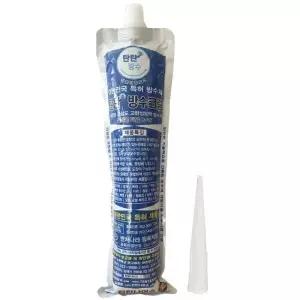 탄탄방수크림 C-75 튜브형 330ml 지붕 외벽 옥상 욕실 화장실 균열 누수 고탄성 투명 침투 방수제