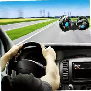 셉터 차량용 선풍기 흡착식 듀얼팬 카선풍기