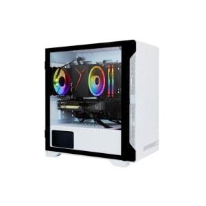 ZOTAC MEK AI 강화 게이밍 PC 데스크탑 컴퓨터 - NVIDIA GeForce RTX 5060, AMD Ryzen 5 7600 최대 5.1GHz, 16GB RGB DDR5, 1TB NVME M.2 SSD, 650W 80+ 골드 PSU, WiFi 5, BT 5.2, Windows 11