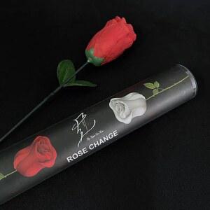 마법지팡이 마술봉 마법봉 요술봉 로즈 체인지 매직 트릭 색상 변경 쌍둥이 장미 꽃 실크 마술사 무대 클로즈업 환상 기믹 소품