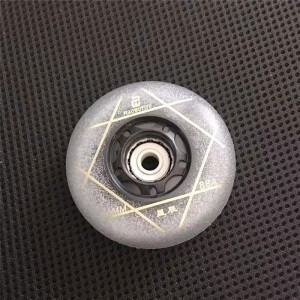 슈퍼 브라이트 롤러 휠 플래시 인라인 신발 SEBA 하이 HV KSJ 파워 Patines용 72mm 80mm LED 88A