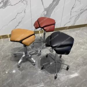 ss03 살롱 의자 회전 리프트 매니큐어 원형 이발소 미용실 도르래 대형