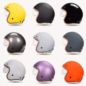 레트로 반모 헬멧 클래식 스쿠터 하프 빈티지헬멧 바이크 페이스 경량 할리