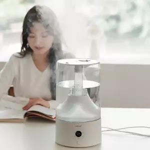 HAAN 간편통세척 LED라이트 자동습도조절 저소음 복합식가습기 5L 리모컨형/가정용 사무실 아기가습기