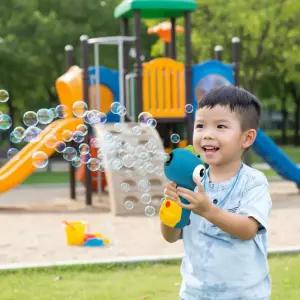 꼬꼬 크롱 버블퐁 버블건 자동 비눗방울 놀이 장난감 사운드 멜로디 야외놀이 비누방울