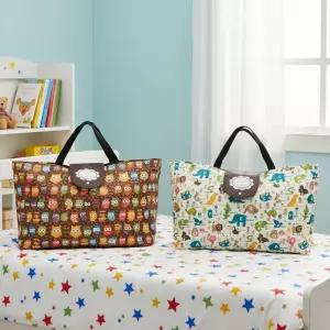 이불가방 어린이집 낮잠이불 옷 기저귀 정리함 수납백 빅사이즈 파우치 여행 보조가방 (대)