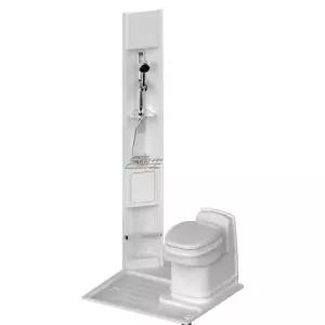 트레일러 카라반 욕실 수전용품 코너 휴대용 세트 냉온 호스 캠핑카 샤워