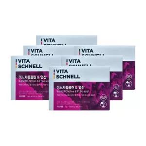 비타슈넬 이노시톨콜린 엽산 3g 30포 6개/mjc