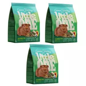 [애니몰파크]리틀원 그린밸리 푸드 풀 기니피그 사료 750g 3개