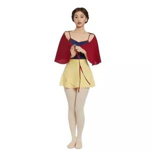 성인발레복 베이직 발레리나 스커트 무용 의상 리허설 공연