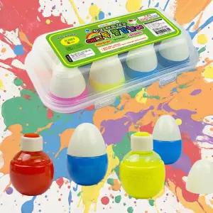 에그톡 프리티 8칼라 물감 놀이 어린이 유아 유치원 교구 미술놀이 11번가