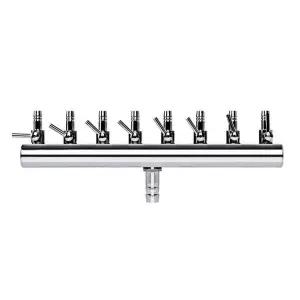 미세 조절형 8구 전기 분배기 멀티탭 전원 배분함 브로와