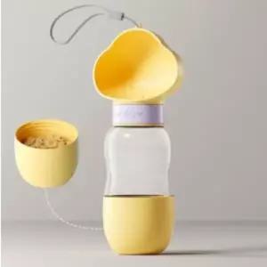 강아지산책물병 물통 산책 급수기 휴대용 급식기 강아지조끼