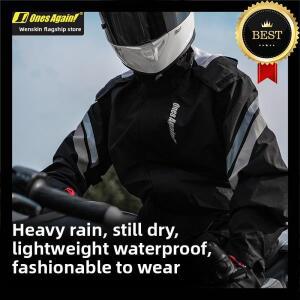 오토바이 방수 의류 분할 비옷 세트 전신 장마 테이크 아웃 라이더 남성용 LocomotiveRidingMotorcycleTrav