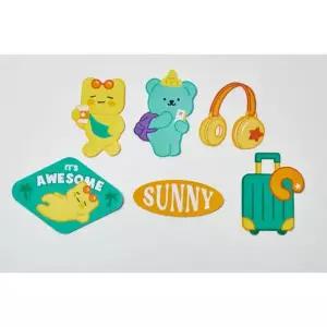 버터 귀여운 소품 버터트래블 빅 조각 스티커 시럽베어버터군 - 340202