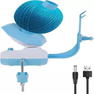 실 와인더 프로 크로치팅용 전기 볼 듀얼 스프링 텐션 업그레이드 10온스 대용량 스텝리스 스피드 자동