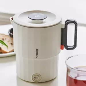 도무스 휴대용 라면 포트 캠핑 여행 110V 겸용 화이트 BNA