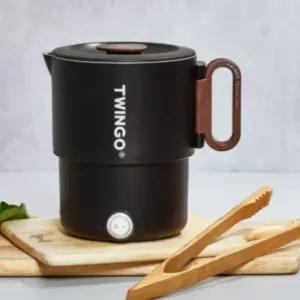 도무스 접이식 라면 포트 여행용 캠핑 110V 겸용 블랙 BNA