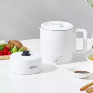 도무스 여행용 포트 쿠커 라면 냄비 트래블 팟 Q 흰색 BNA