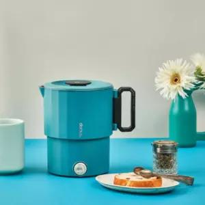 도무스 휴대용 라면 포트 캠핑 여행 110V 겸용 그린 BNA