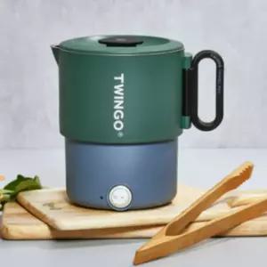 도무스 접이식 라면 포트 여행용 캠핑 110V 겸용 그린 BNA