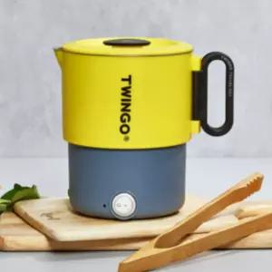 도무스 접이식 라면 포트 여행용 캠핑 110V 겸용 레몬 BNA