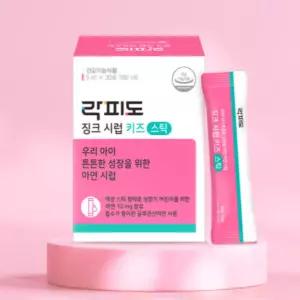 락피도 징크시럽 키즈 스틱 글루콘산아연 딸기맛 30포 BNA