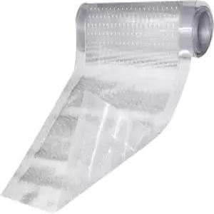 레질리아 슈퍼 디럭스 카펫 러너 깊은 파일 리브 패턴을 위한 PVC 비닐 바닥 보호기 너비 27인치 x 길이