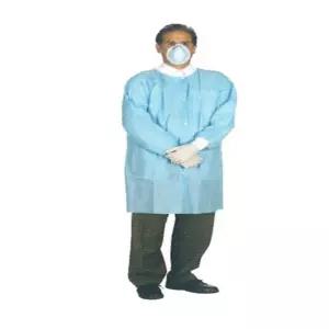 [로지프로] 병원가운 블루 실험실까운