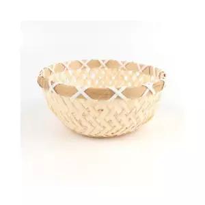 루미나D 원형 바구니 대나무 미니13 소쿠리 팝콘그릇
