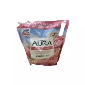 샤프란 아우라 실내건조 윌유메리미 리필 섬유유연제 2.3L x2개