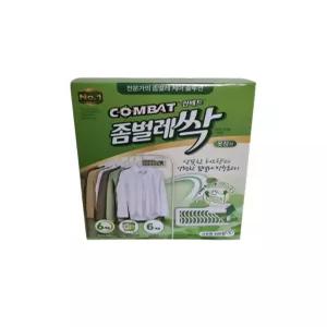 컴배트 좀벌레싹 옷장용 산뜻한 허브향 6개입