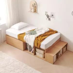 [룽스]오픈 높은침대 대용량 수납침대 S C3761 3colors