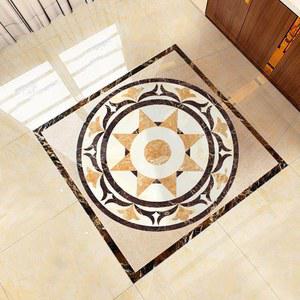 타일 원형 시트지 가운데 대형 포인트 장식 스티커 바닥