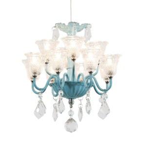 미니크리스탈 크리스탈 공주 인테리어 팬 샹들리에 호텔 침실 크 머리맡 조명