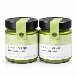 오설록 녹차 밀크 스프레드 200g 2개