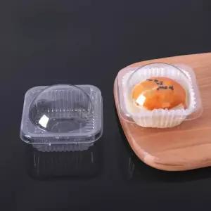 사각 원형 화과자 상자 케이스 떡 1구 양갱